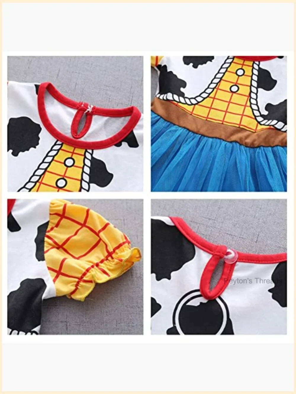 Toddler Girls Princess Birthday Party Halloween Costume Midi Dress